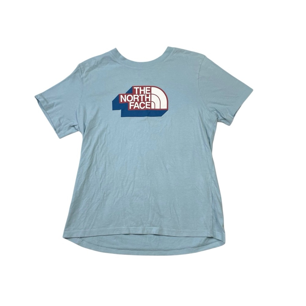 The North Face Icy Blue 3D Print Graphic Tee